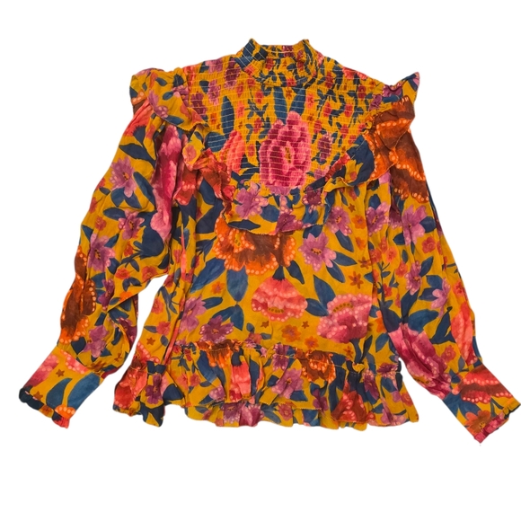 FARM Rio Tops - Farm Rio Floral Dream Blouse